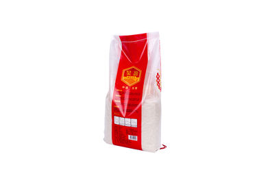 China El arroz plástico flexible Packging empaqueta bolsos tejidos los PP de la laminación de Bopp con el agujero del escape proveedor
