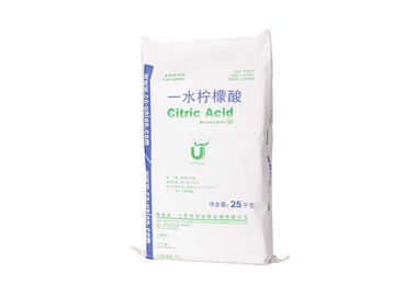 China El bopp tejido blanco del papel de Kraft tejido empaqueta con la boca de la parte inferior de la soldadura a prueba de humedad proveedor