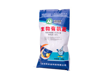 China Los bolsos de empaquetado Bopp del fertilizante amistoso de Eco laminaron el peso de carga tejido los PP de los sacos 40KG proveedor