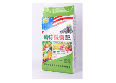 China Fertilizante que empaqueta los sacos tejidos polivinílicos, bolsos reciclados modificados para requisitos particulares impresión del fotograbado proveedor