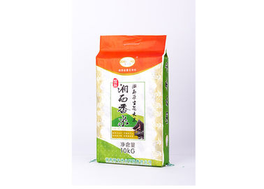 China Bolsos de empaquetado tejidos PP del arroz con el doble de la manija que imprime el peso de carga 10kg proveedor