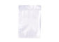 El plástico de la transparencia Zippered bolsos laminados BOPP del almacenamiento con el papel de aluminio a prueba de agua alineado proveedor