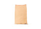 Bolsa de papel sola/doble cosida del cemento del plástico laminado, bolsas de papel del sellado caliente proveedor