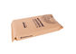 Las bolsas de papel planas de Kraft de la categoría alimenticia, hoja tejida Pp del sellado caliente del embalaje empaquetan 25 kilogramos proveedor