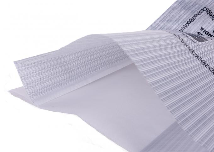 Sacos tejidos PP grandes con el lacre de costura de empaquetado impermeable del hilo lateral del escudete