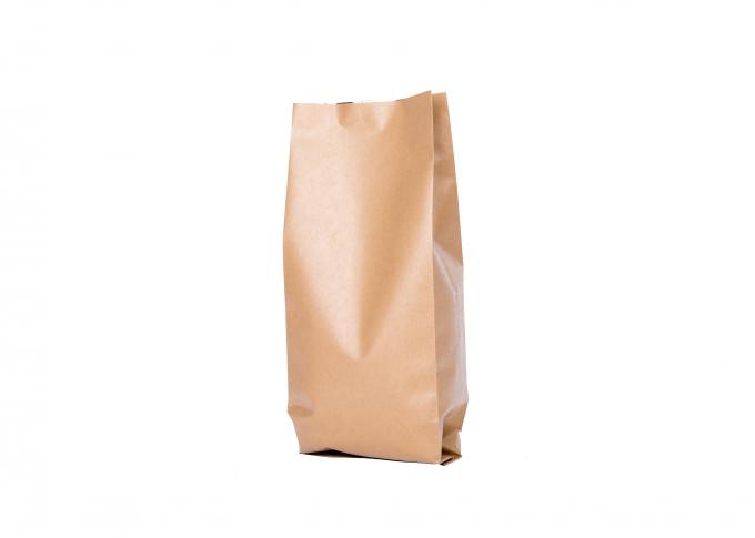 Los bolsos de papel alineados hoja de la comida, Eco amistoso reciclan el acondicionamiento de los alimentos de los bolsos del aluminio