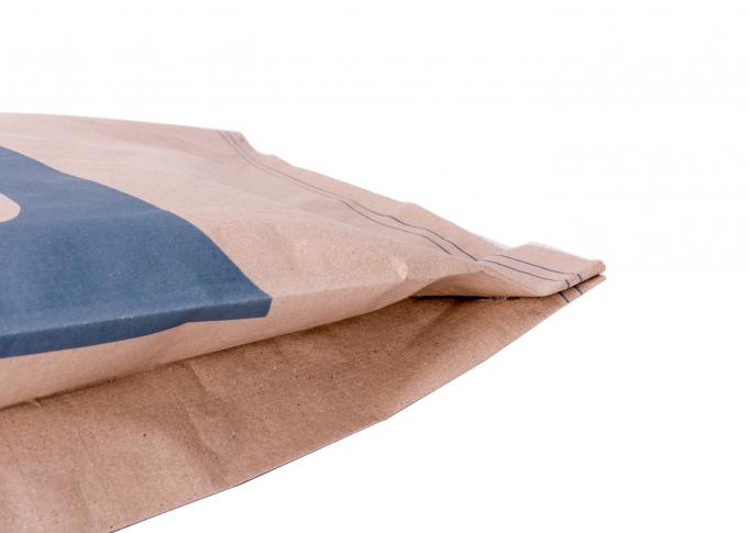 Las bolsas de papel de Multiwall de la categoría alimenticia se levantan la soldadura en caliente de la bolsa sola/doble cosido