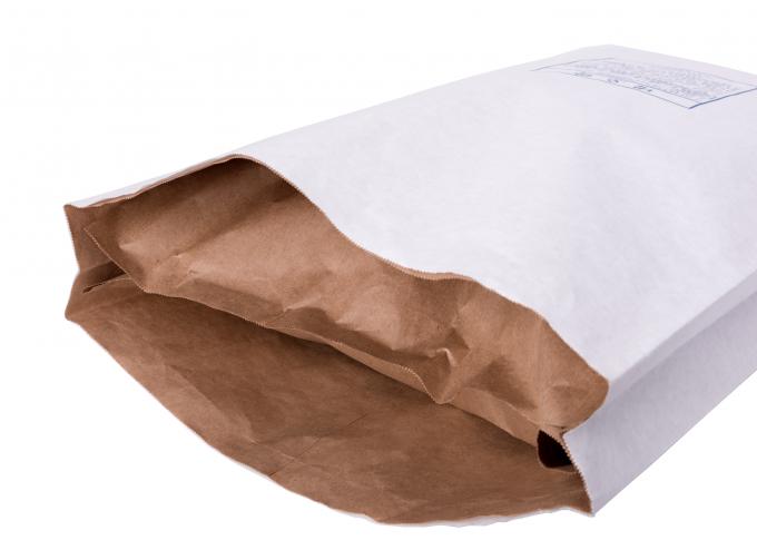 El estiércol vegetal multi compuesto plástico blanco del papel de Kraft empaqueta resistente de humedad