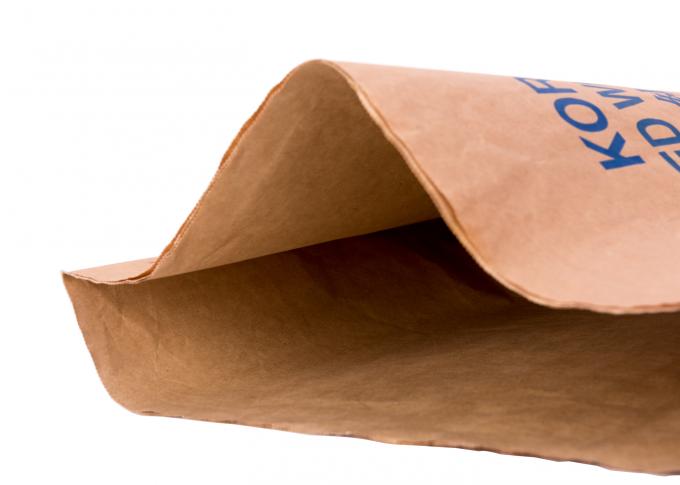 Aduana compuesta plástica de papel de las bolsas de papel promocionales de Multiwall impresa y tamaño