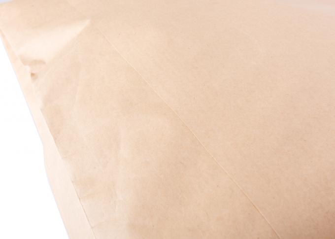 Bolsa de papel reciclada de Brown Kraft Brown, bolsos impresos aduana inferior de Kraft del bloque