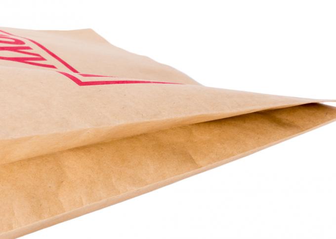 Sacos tejidos PP de empaquetado del HDPE de los bolsos de Brown Kraft del fertilizante reciclable del papel