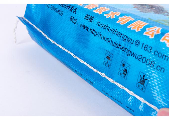 Bolsos tejidos PP impresos del pienso para el empaquetado de la harina/de la semilla/del fertilizante/de la alimentación