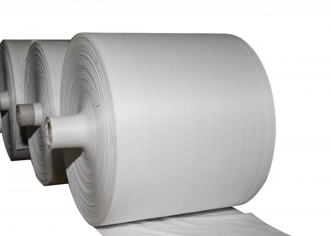 La fuerza de alta resistencia tejida los PP reciclada impresa de la tela rasga 30 - 80 anchuras resistente del cm