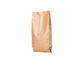 Las bolsas de papel plásticas blancas del papel de Brown Kraft venden al por mayor el hilo ULTRAVIOLETA de Priting 17 densamente proveedor