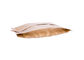 Las bolsas de papel plásticas blancas del papel de Brown Kraft venden al por mayor el hilo ULTRAVIOLETA de Priting 17 densamente proveedor