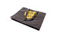 Bolsos de compras no tejidos plegables negros Eco amistoso con la tela tejida plástico de Bopp proveedor