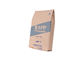 Compuestos plásticos tejida los Pp se levantan las bolsas de la comida, bolsas de papel de encargo blancas/del marrón de Kraft proveedor