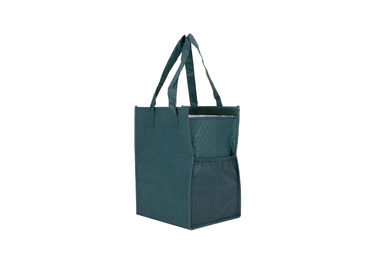 Bolsos de empaquetado no tejidos del papel de aluminio, bolsos de ultramarinos reutilizables libres con las manijas