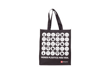 Bolsos de compras no tejidos prácticos de la flexibilidad con la impresión modificada para requisitos particulares del fotograbado