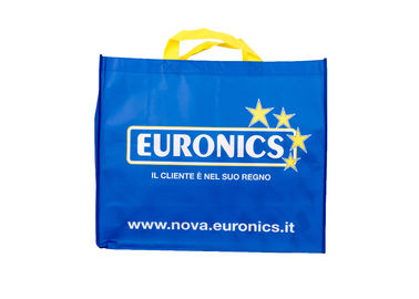 La aduana imprimió los bolsos de compras no tejidos para promocional/el ultramarinos/al por menor